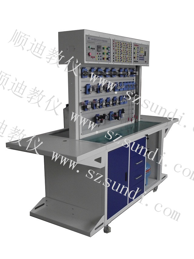 SDQD-B双面气压传动与PLC控制综合实验台