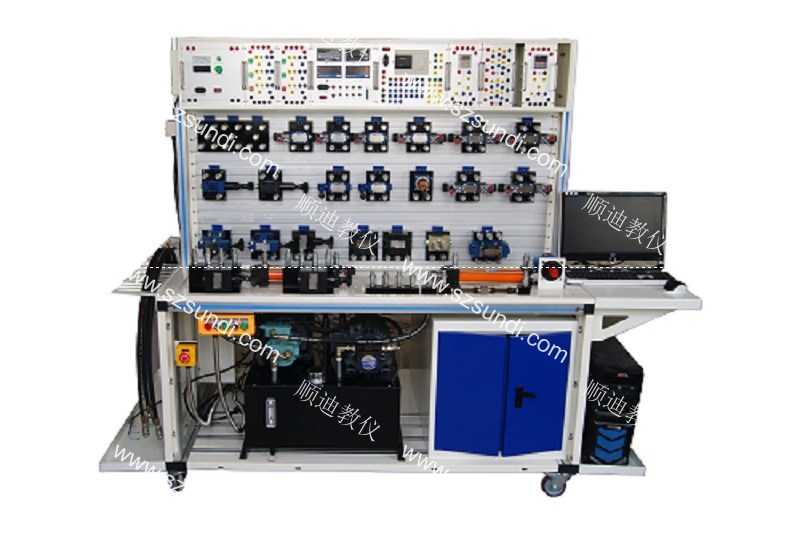 SDYQK-A1电气组合式双面液压气动综合实验台